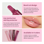 Peptide Lip Tint Moisturizing Gloss with Silky Smooth Texture for Daily Use and Care