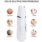 Ultrasonic Skin Spatula Deep Pore Cleaner and Blackhead Remover for Face Daily Skincare