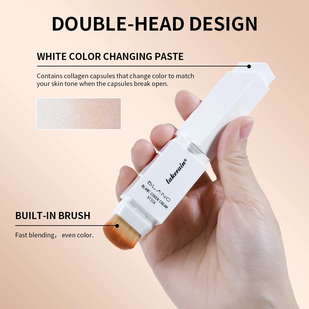 Blanc Cover Cream Stick Hydrating Foundation and Concealer for Daily Makeup Application - 4