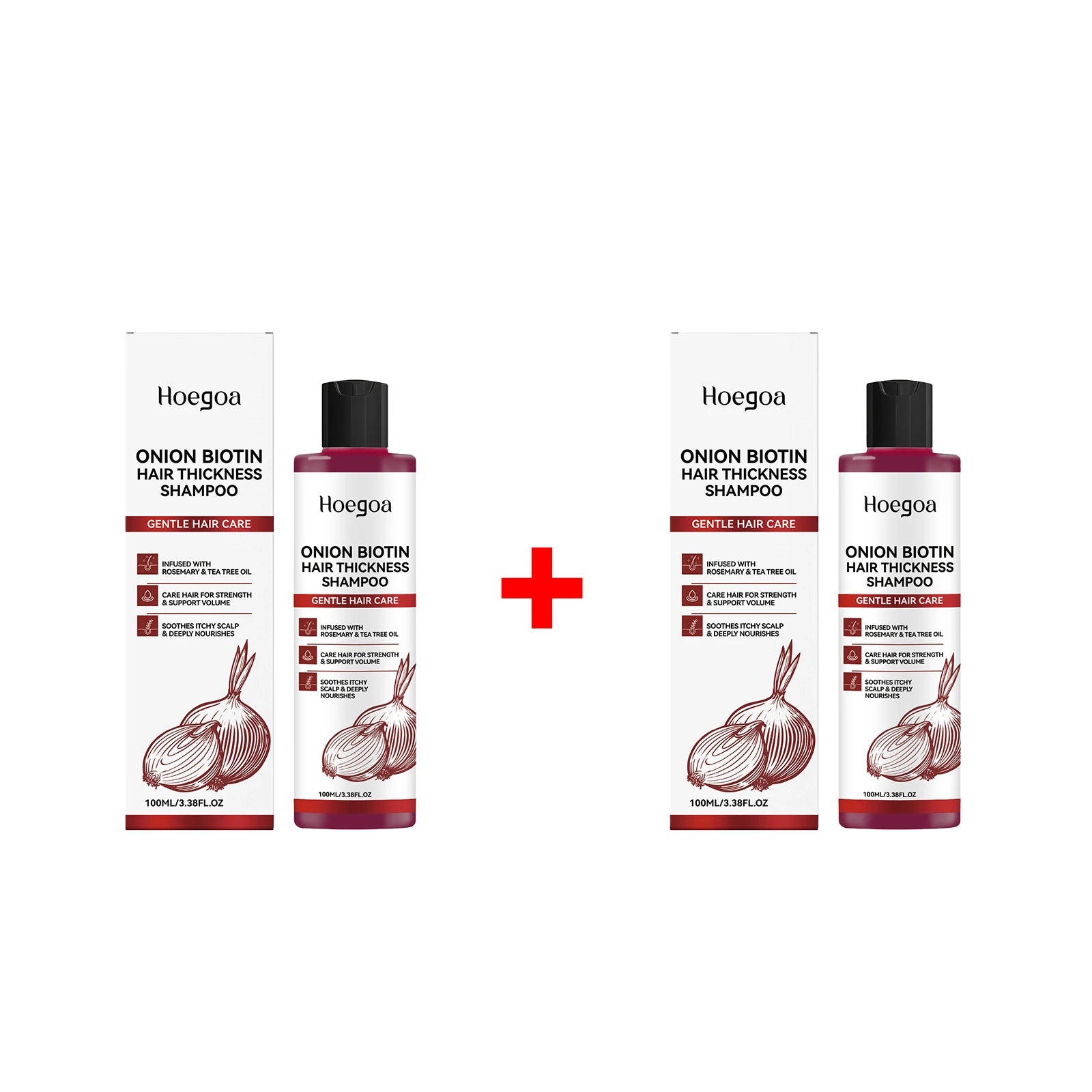 Onion Biotin Shampoo for Thicker Hair Growth and Scalp Care for Men and Women at Home - 19
