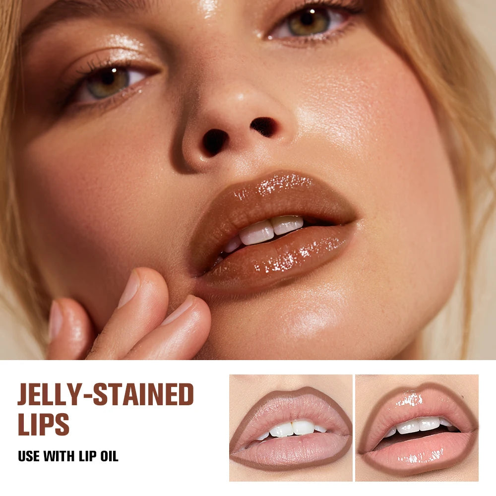 Lip Contour Stain Pen Long Lasting Waterproof Makeup for Daily Beauty and Travel