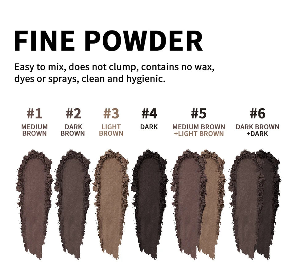 Hair Root Cover Up Powder Concealer for Instant Gray Coverage and Thinning Hair at Home - 16