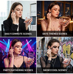 9 Shade Eyeshadow Palette Blendable Pigmented Makeup for Daily Looks and Professional Artistry