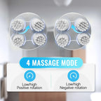 Electric Scalp Massager Deep Tissue Kneading Tool for Full Body Relaxation at Home