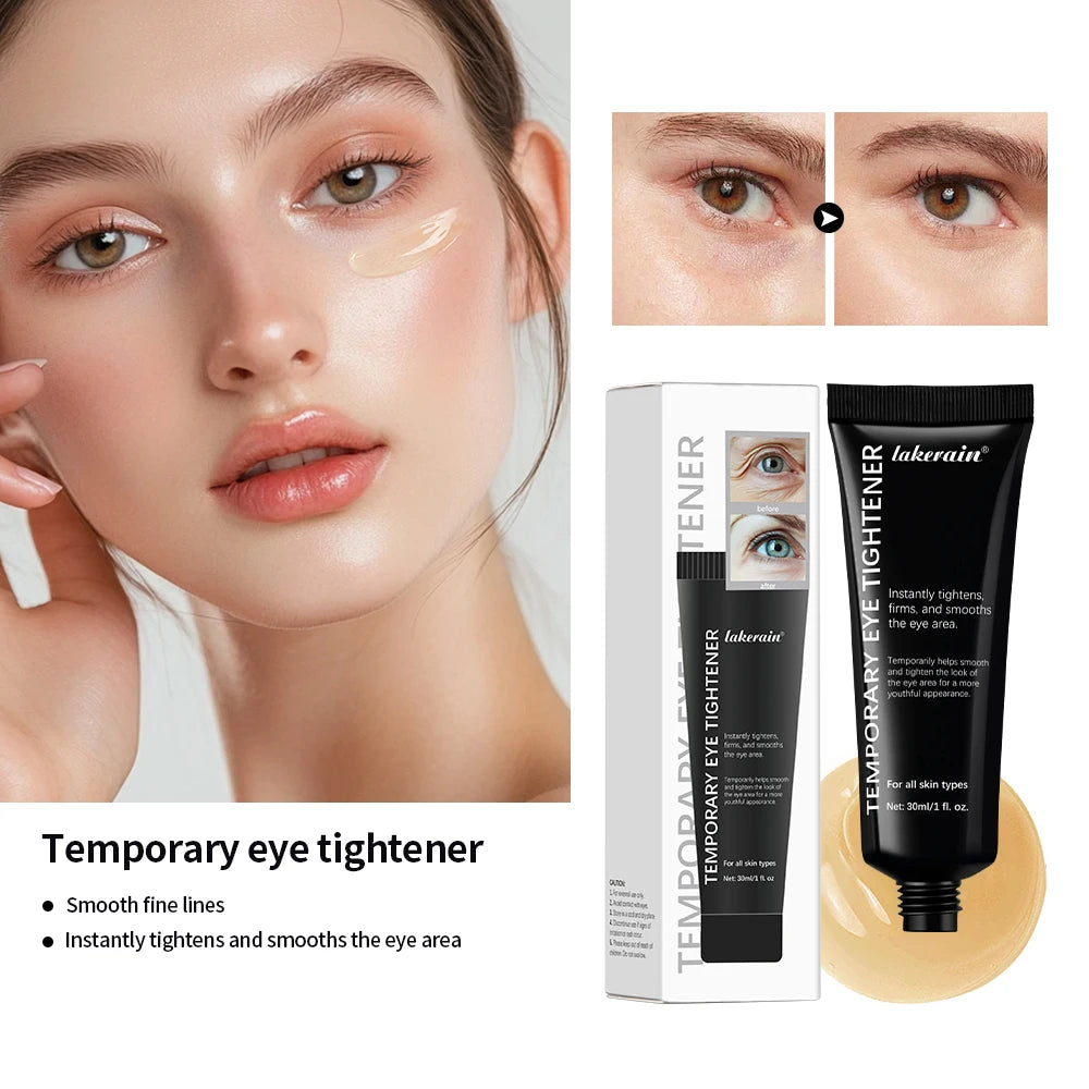 Temporary Eye Tightener Cream Dark Circle Remover for Women and Men at Home Daily Routine