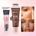 Power Primer and Glow Foundation Makeup Set for Radiant Skin for Women Daily Makeup Routine