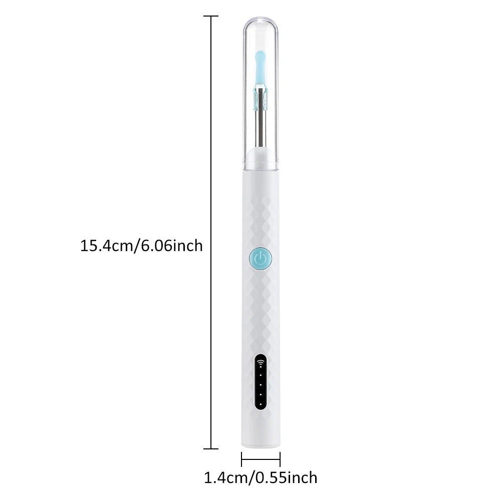 Smart Visual Ear Wax Cleaner with HD Camera and Tweezers for Adults and Kids at Home