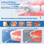 Water Flosser and Sonic Toothbrush Set Portable Oral Hygiene for Adults Daily
