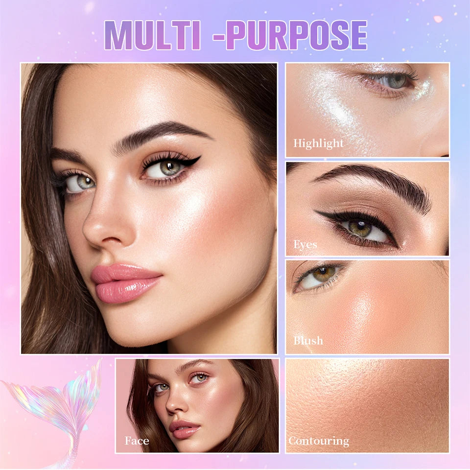 Eyeshadow Palette Refill Waterproof Shimmer Matte Makeup for Daily Travel Use - 10