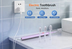 Portable Oral Irrigator and Electric Toothbrush Set Deep Cleaning for Home and Travel Use