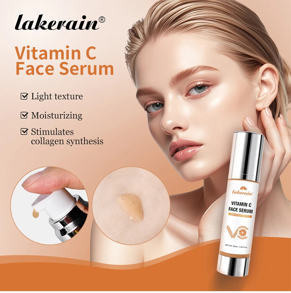 Vitamin C Face Serum Moisturizing Brightening Essence for Daily Skin Care Routine