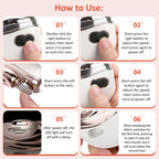 Electric Nail Clipper Automatic Trimmer with LED Light for Adults and Babies at Home