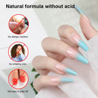Nail Primer and Dehydrator Set Fast Air Dry Prep for Professional Manicure at Home