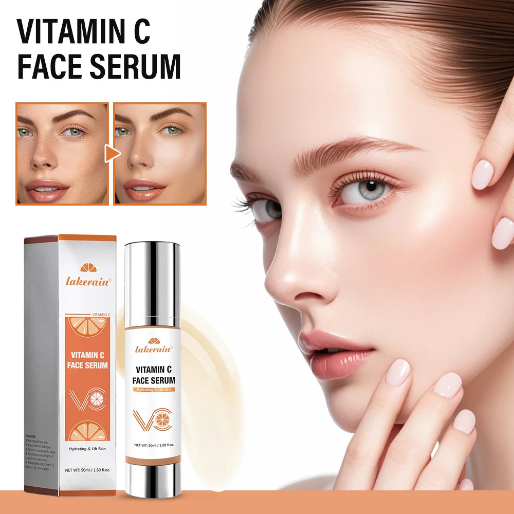 Vitamin C Face Serum Moisturizing Brightening Essence for Daily Skin Care Routine
