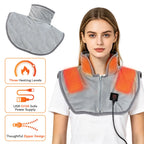 Electric Heating Shoulder Neck Pad USB Heated Wrap for Office Workers at Home in Winter