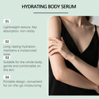 Hyaluronic Acid Body Serum Moisturizing Skin Care for Unisex Daily Use and Hydration