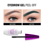 Eyebrow Gel Tint Peel Off Waterproof Brow Enhancer for Natural Long Lasting Daily Makeup