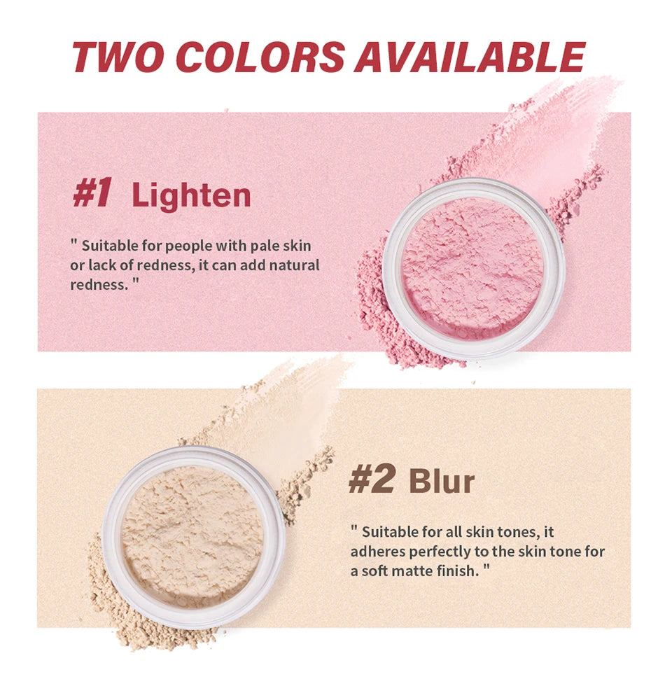 Setting Powder Matte Finish Oil Control for Long Lasting Makeup Pore Modification