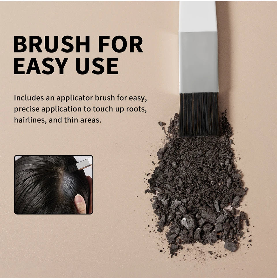Hair Root Cover Up Powder Concealer for Instant Gray Coverage and Thinning Hair at Home