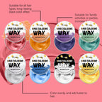 Temporary Hair Color Wax Vibrant Styling Paint for Kids Parties and Daily Fun Styling