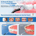 Water Flosser Portable Oral Irrigator Rechargeable Jet for Deep Teeth Cleaning