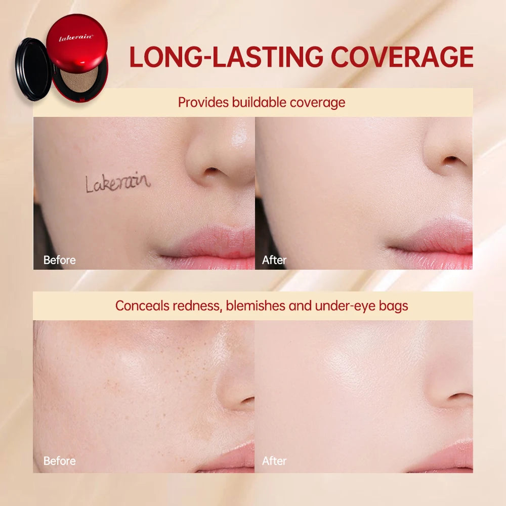 Cushion Foundation Long Lasting Coverage and Sun Protection for Daily Face Makeup