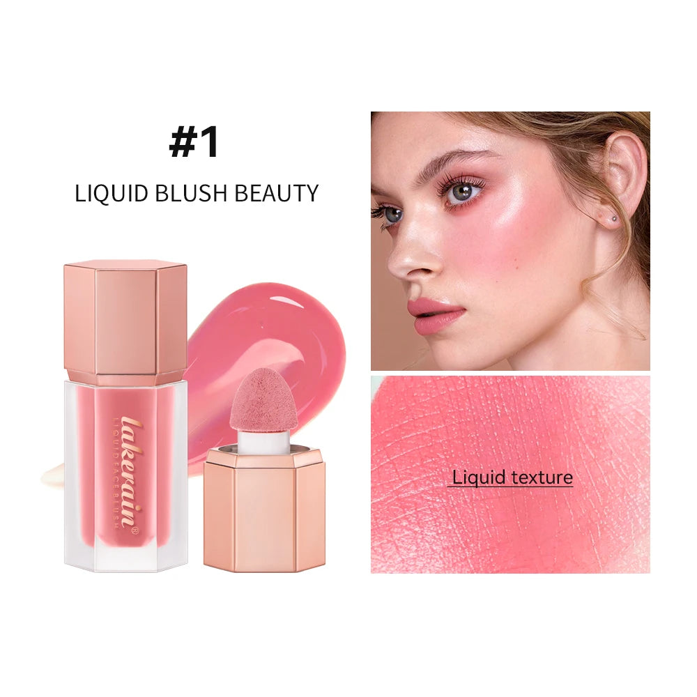 Liquid Blush Waterproof Creamy Texture Face Makeup for Natural Matte Finish Everyday Glow - 20
