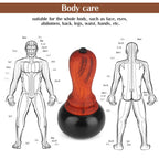 Electric Gua Sha Massager Hot Stone Therapy Tool for Body Relaxation at Home and Spa