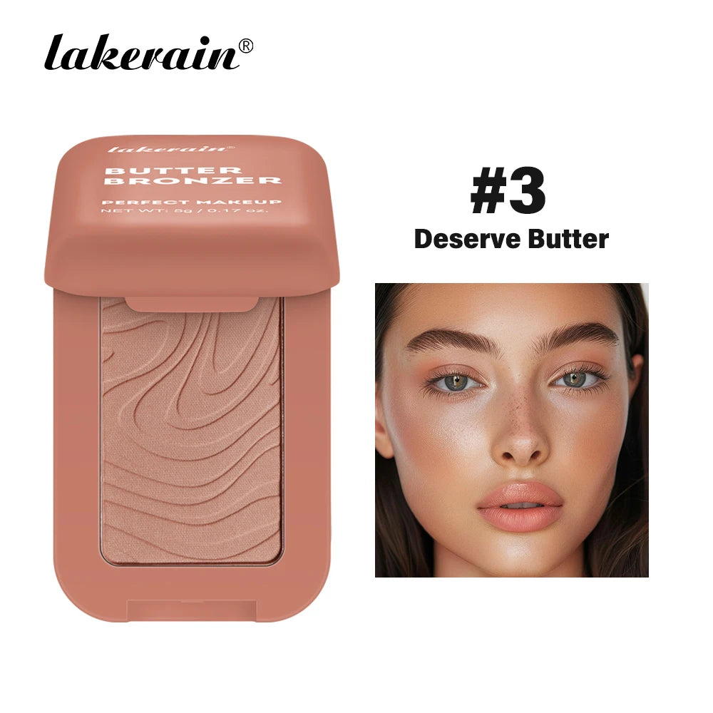 Butter Bronzer Face Contouring Palette Long Lasting Makeup for Women on Summer Days