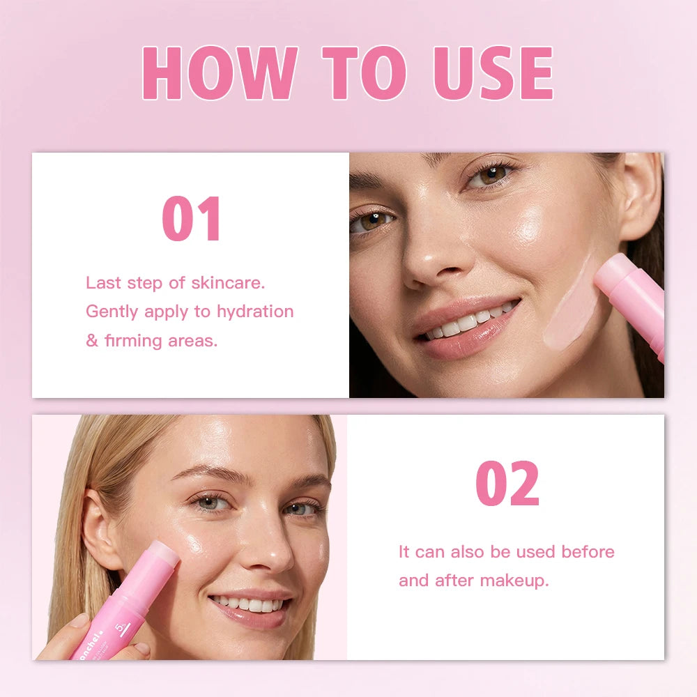 Salmon PDRN Pink Peptide Serum and Collagen Multi Balm for Radiant Skin and Face Hydration