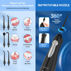 Water Flosser Portable Oral Irrigator Rechargeable Jet for Deep Teeth Cleaning