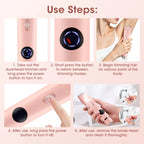 Electric Shaver for Women Waterproof Body Trimmer for Bikini Underarm Legs and Smooth Skin