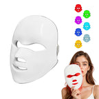 7 Color LED Photon Facial Mask Skin Rejuvenation and Anti Aging Tool for Women at Home Spa