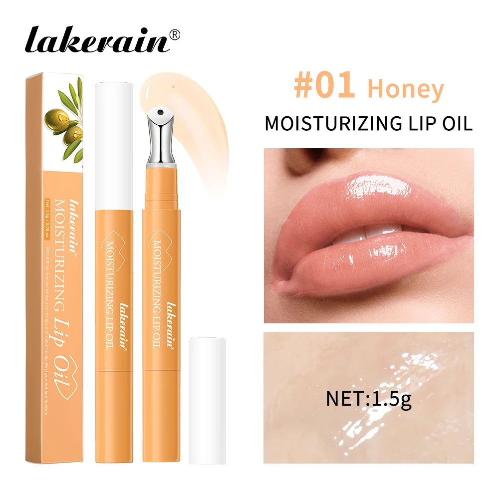Moisturizing Lip Oil Hydrating Serum for Smoothing Dry Lips and Daily Lip Care Routine - 27