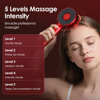 Electric Scalp Massage Comb LED Therapy Hair Growth Serum Applicator for Men and Women Home
