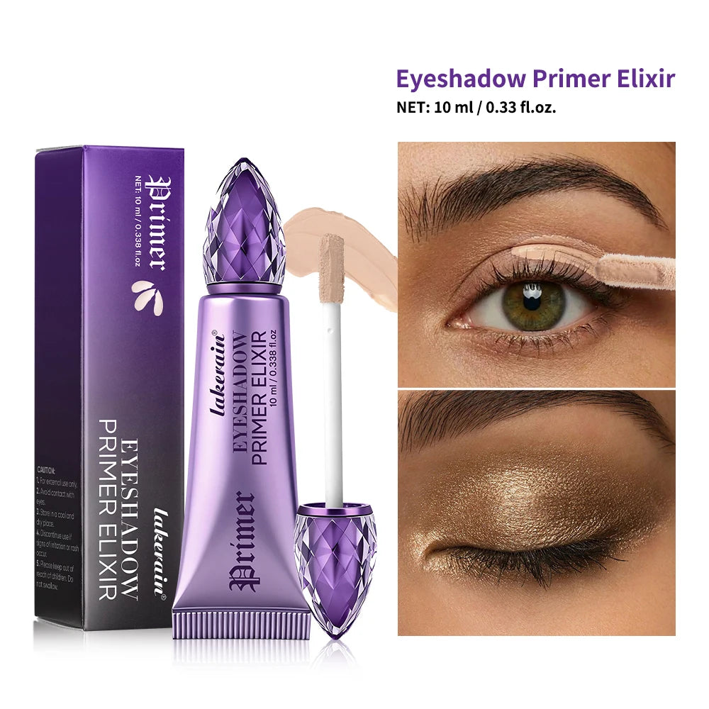 Eyeshadow Primer Elixir Long Lasting Waterproof Base for Women Daily Eye Makeup