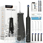 Electric Toothbrush Water Flosser Combo Oral Care Kit for Adults at Home