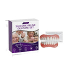 Denture Reline Kit Soft Silicone False Teeth Care Set for Seniors at Home Daily Comfort