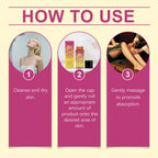 Cyperus Rotundus Roll On Essence Soothing Skin Repair for Women After Hair Removal Routine