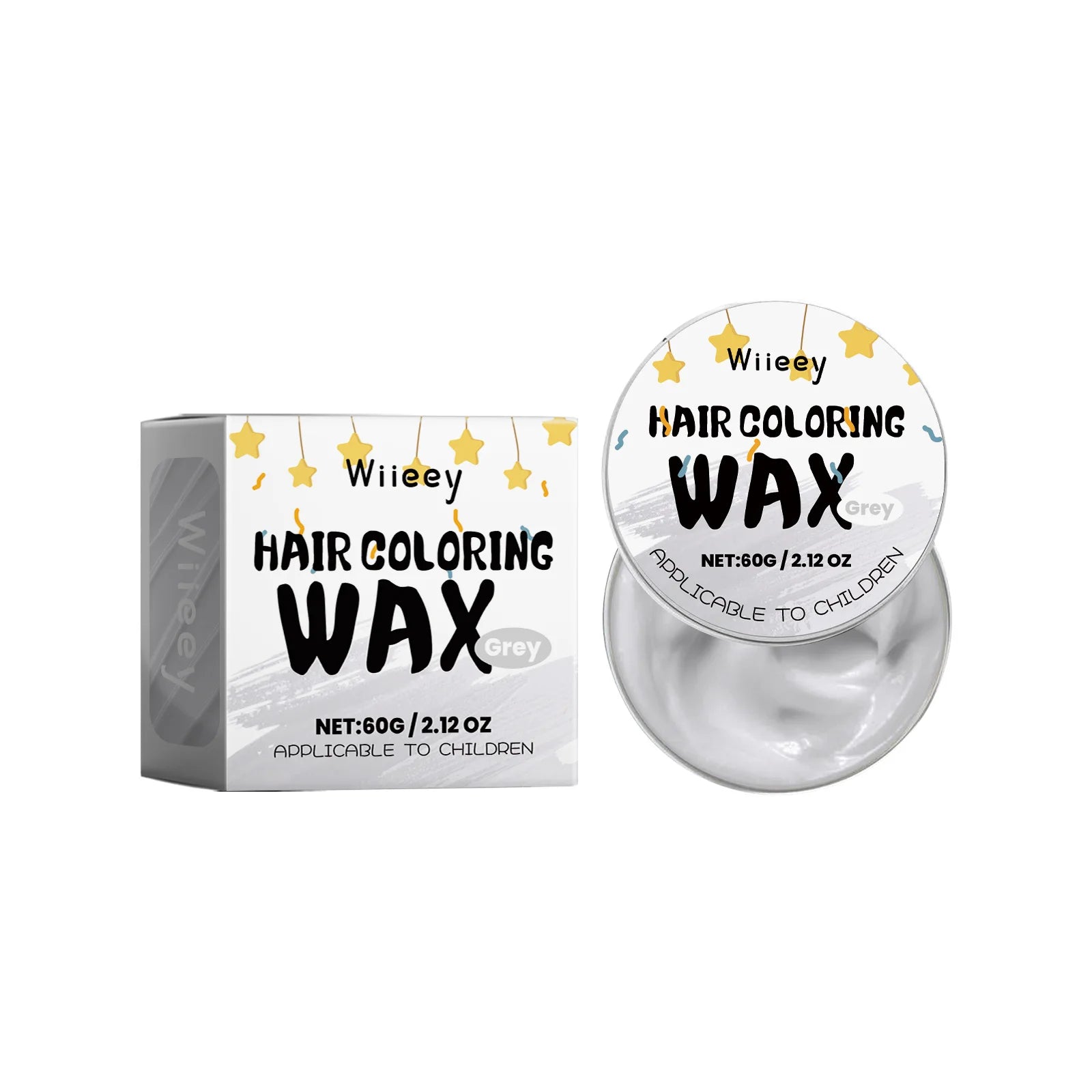 Temporary Hair Color Wax Vibrant Styling Paint for Kids Parties and Daily Fun Styling - 13
