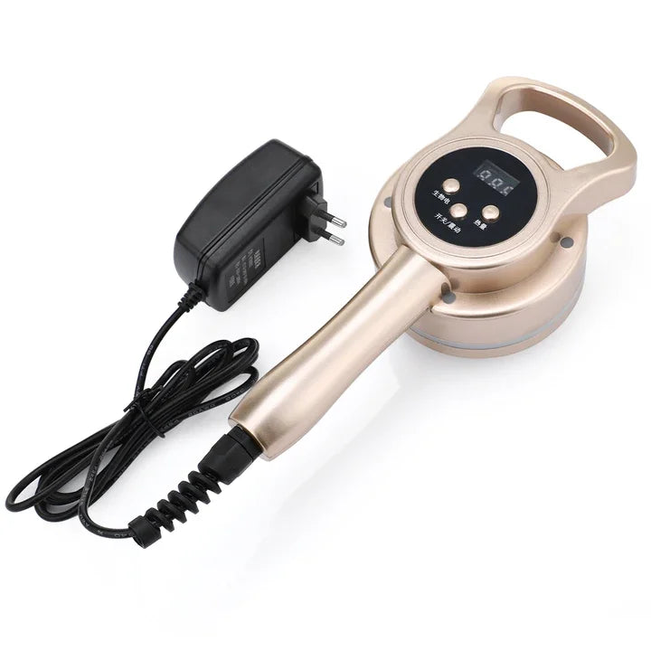 Electric Meridian Massage Brush Microcurrent Cellulite Therapy for Body Home Use Relaxation