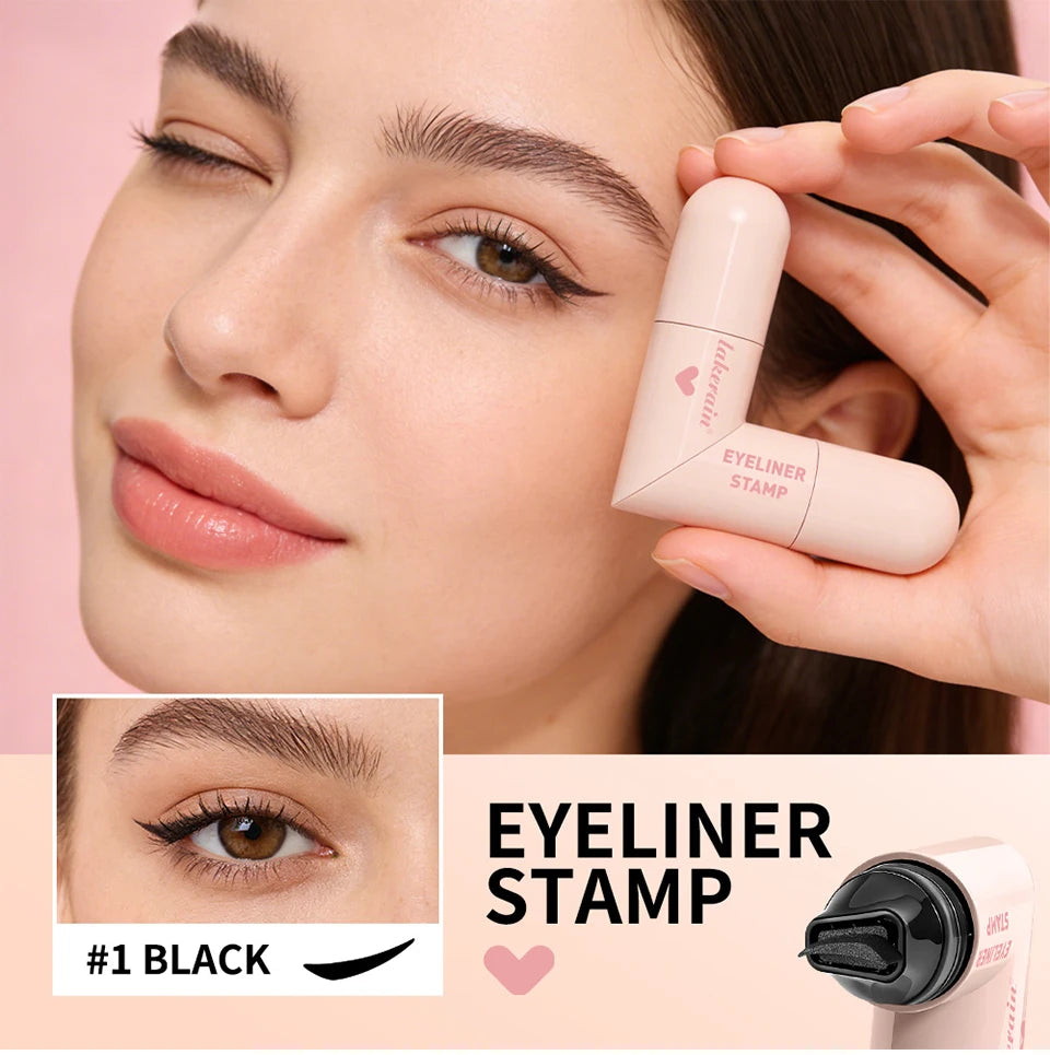 Eyeliner Stamp Waterproof Winged Tool for Beginners and Quick Makeup Routine Professionals - 8
