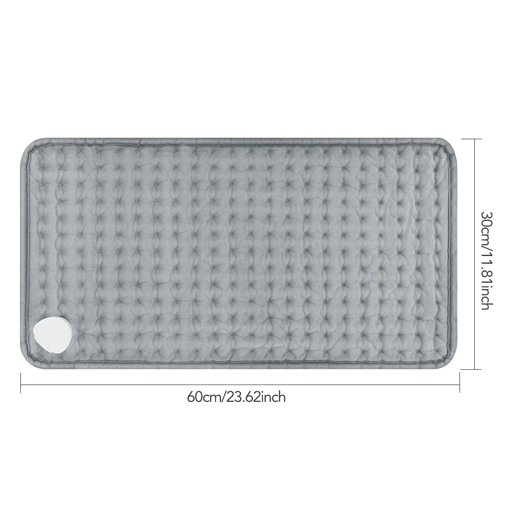 Electric Heating Pad Fast Thermal Mat for Back and Legs at Home or Office - 21