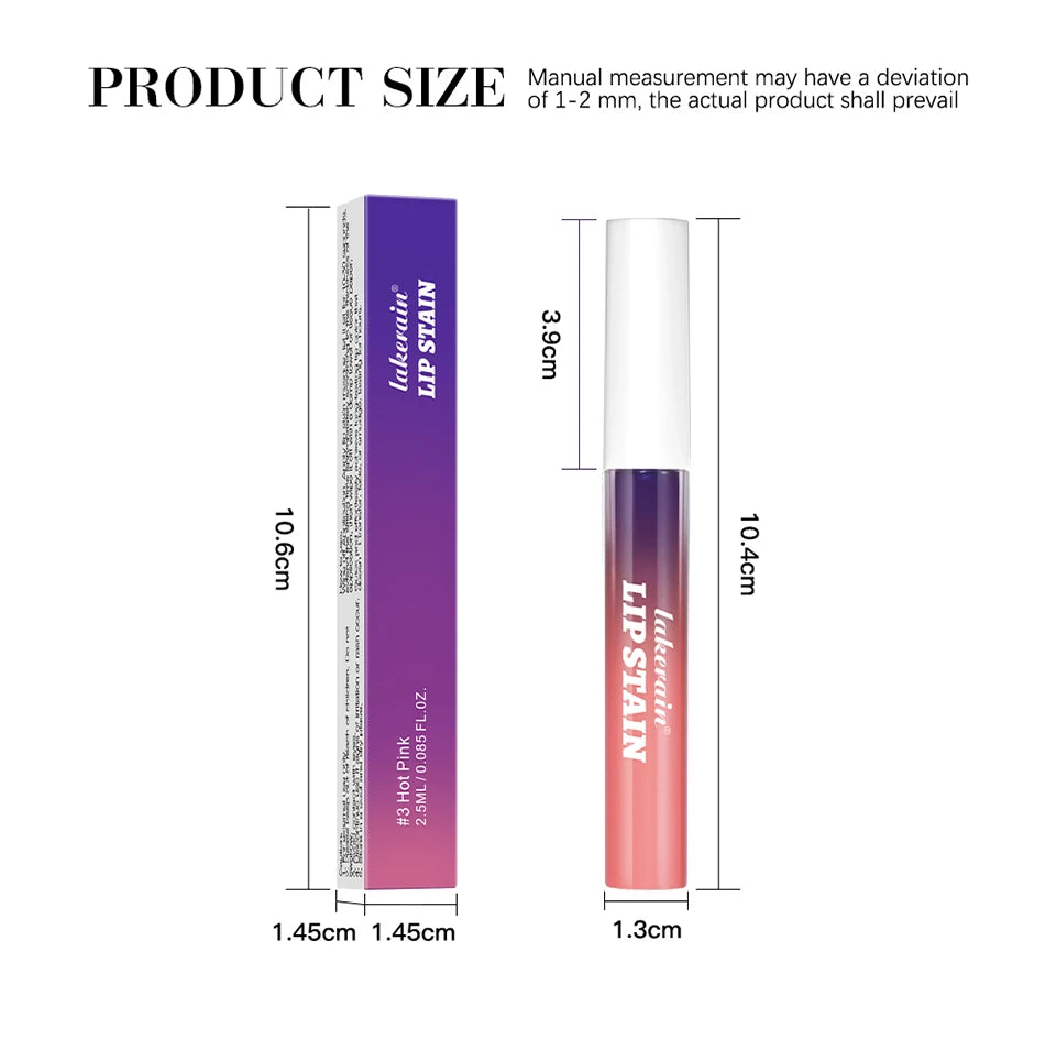 Lip Stain Long Lasting Waterproof Tint for Women Daily Use and Special Occasion Makeup Routine