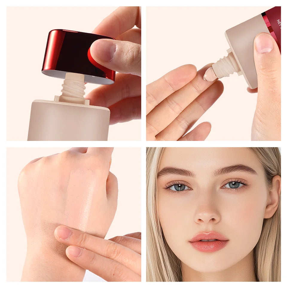 Base Blur Balm Matte Oil Control Foundation for Smooth Skin and Natural Long Lasting Makeup