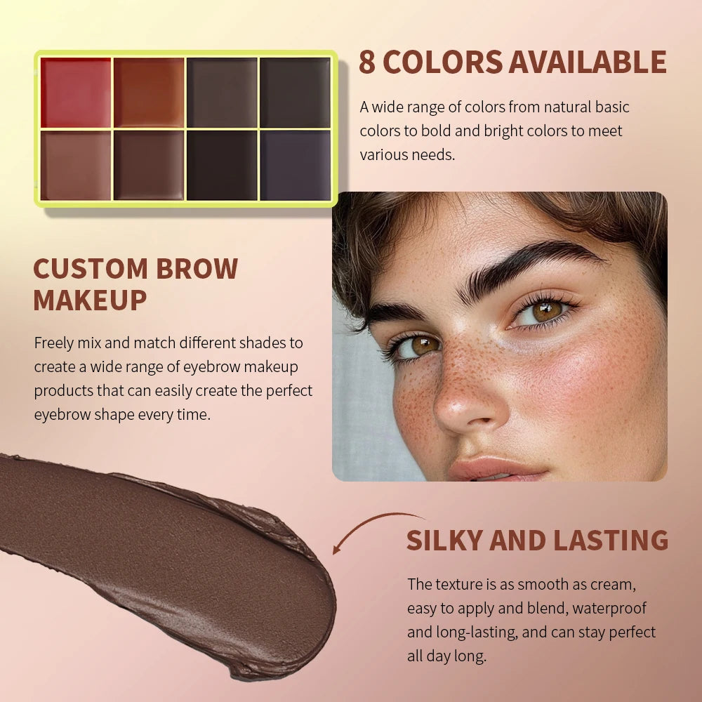 Blush Vivid Color Palette Cream Highlighter Makeup for Women Daily Beauty Routine