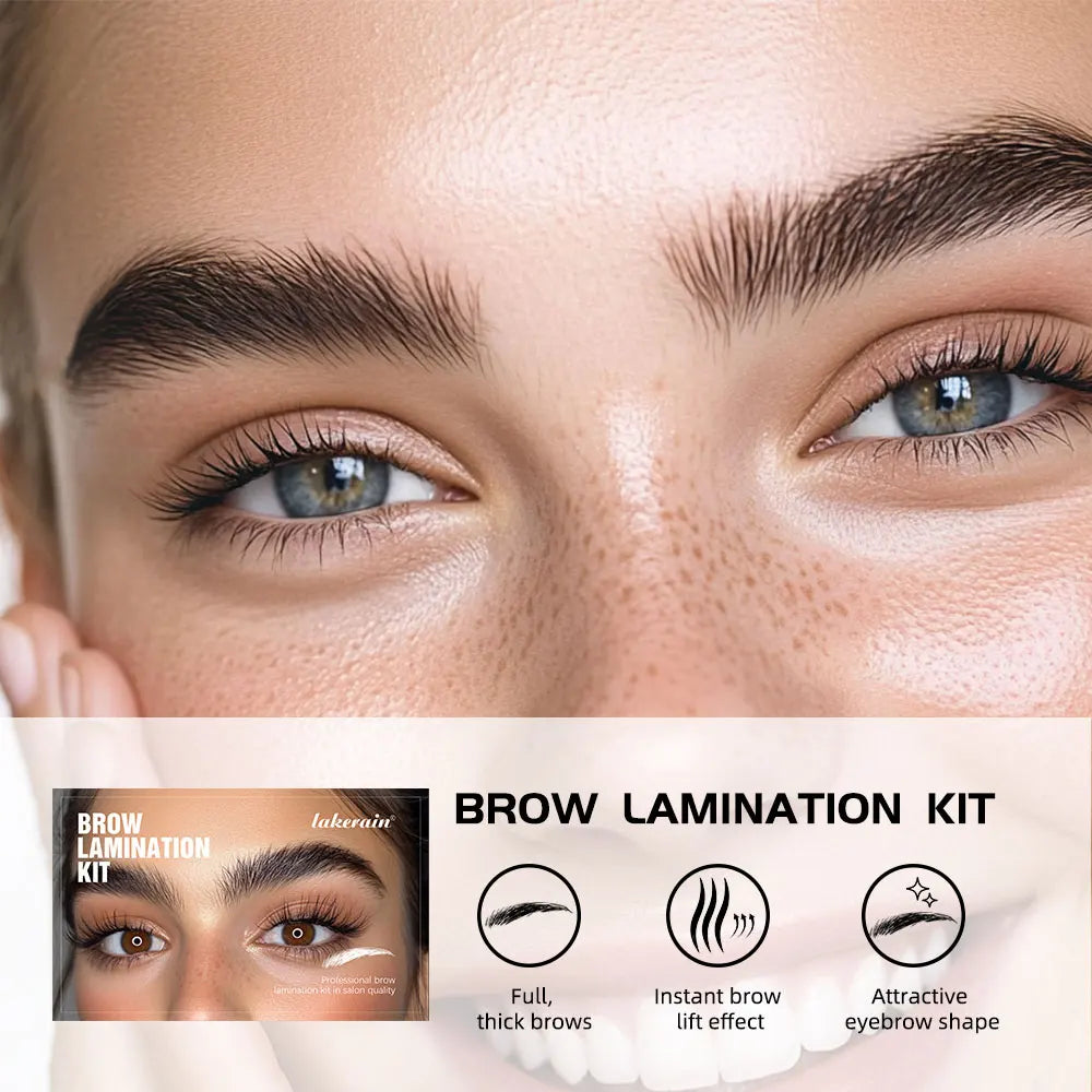 Brow Lamination Kit for Fluffy Eyebrow Shaping and Lifting at Home Salon Beauty