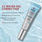 CC Water Gel Correction Cream Hydrating Foundation for Natural Glow and Daily Face Makeup