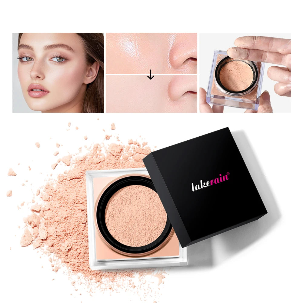 Loose Setting Powder Matte Waterproof Oil Control for Women for Daily Makeup Routine