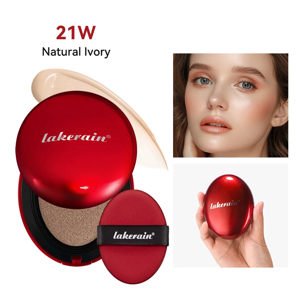 Cushion Foundation Long Lasting Coverage and Sun Protection for Daily Face Makeup - 30